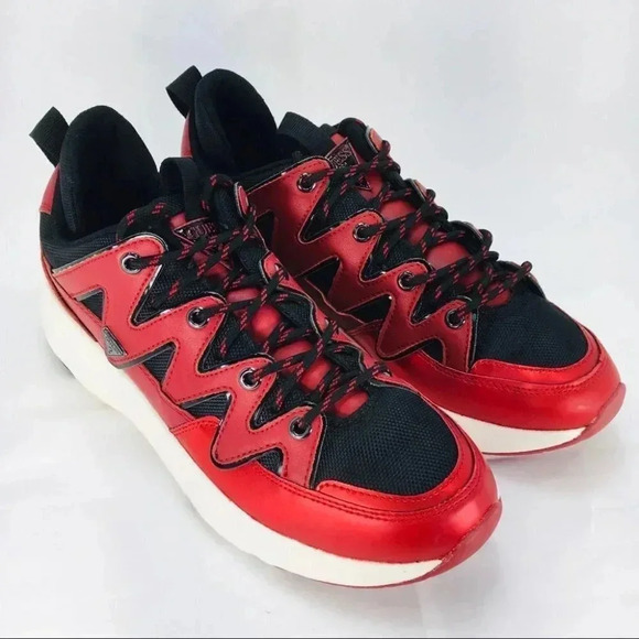 GUESS Tane Dark Red Men’s Sneakers Size 10.5 - Picture 12 of 16